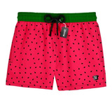 Short Praia Masculino Melancia Estilo Mauricinho 0029