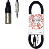 Cable Audio Canon Xlr Macho A Miniplug Estereo 1 Mts Neutrik