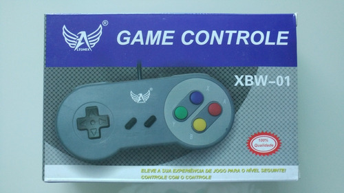 Controle Super Nintendo Usb Controle Super Nes Usb Novo