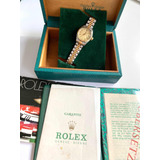 Rolex Dama 6917 Combinado 18 K Año 1979 Con Caja Y Papeles