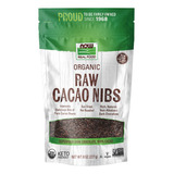 Now Foods Trocitos De Cacao Orgánico Crudo 227gr 8oz