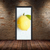Vinilo Para Puerta Verduleria Limon Limonada Jugo M5
