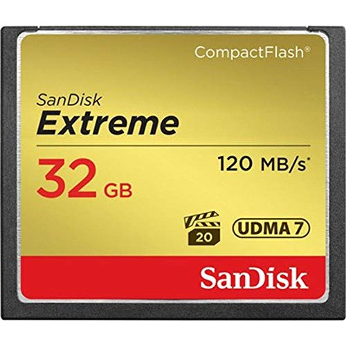 Tarjeta De Memoria Compactflash Extreme De 32 Gb Sandisk Udm