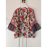 Yagmour Saco Chaqueta Cardigan Flores Lentejuelas 44 C/etiq