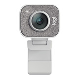 Câmera Web Logitech Streamcam Full Hd 60fps Cor Branco