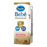 Leche De Formula Sancor Bebe 1 Advanced 200ml Pack X 30 Bricks  0 A 6 Meses