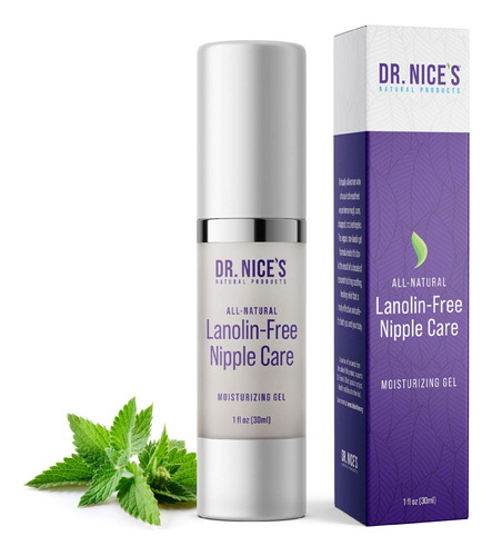 Dr. Nice 's Gel Hidratante  Crema Para Pezones Sin Lanolina