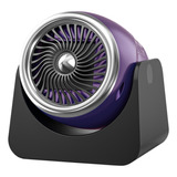 Calentador De Coche De 12 V, Ventilador Eléctrico Púrpura