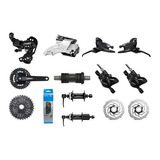 Grupo Shimano Altus Biplato Eco 8 Velocidades