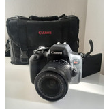 Canon Eos Rebel T6i Lente 18-55 Mm + Bolso