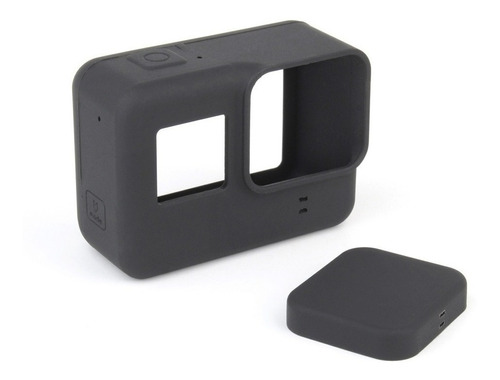 Capa Case Silicone Gopro Hero 5 6 7 + (tampa Protetora)