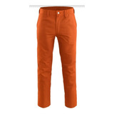 Pantalon De Trabajo Naranja