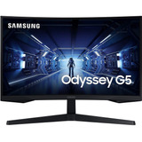 Monitor Samsung Gamer Odyssey G5 27 Curvo Wqhd 144hz 1ms Color Negro