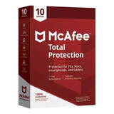 Antivirus Mcafee Total Protection 10 Dispositivos
