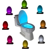 Lámpara Led Luz Nocturna  Sanitario Toilet Inodoro Wc /f253