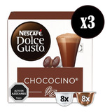 Capsulas Café Chococino Dolce Gusto X3 Cajas De 16u