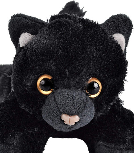 Peluche Gato Negro Hugems Mini Wild Republic Suerte Blackcat