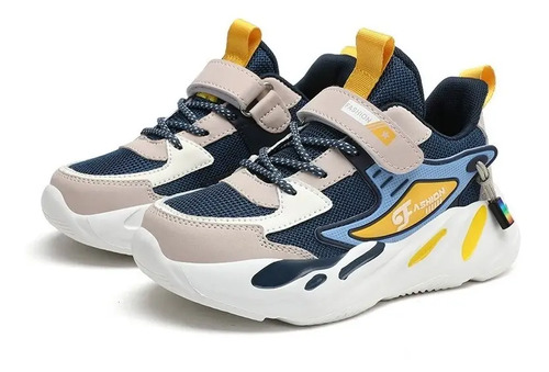Zapatos De Tenis Deportivos Con Velcro De Moda Para Niños