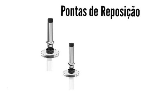 2 Pontas Extras De Reposição Para Stylus Pen Caneta Touch