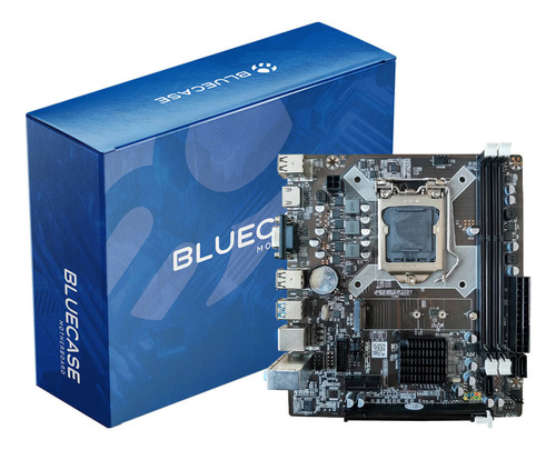 Placa Mãe Bluecase Intel H81 Lga 1150 Ddr3 Rede 1000 M.2 Bmb