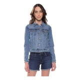 Jaqueta Jeans Feminina Levi's Azul Claro Delavê R.299450012