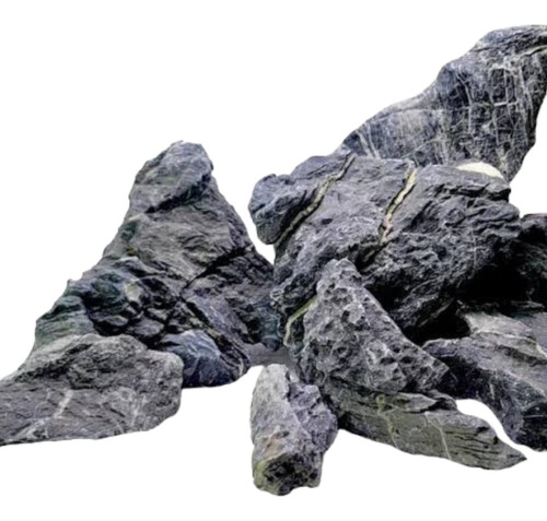 Roca Seiryu Black Aquascaping Acuario Plantado 20k D Piedra