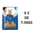 15 Kg Purina Cat Chow Atun , Pollo Y Croquetas Queso Gato