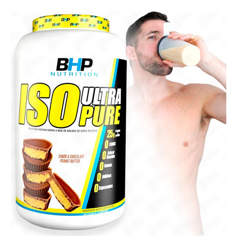 Proteina Bhp Isopure Ultra Cero Carbs 2 Lbs 28