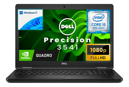 Dell Precision Nvidia Qd 15.6 Core I5 9th 16gb Ram 256gb Ssd