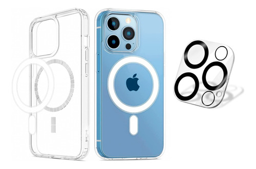 Estuche Carcasa Magnetico Para iPhone+ Protector De Camara 