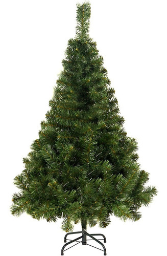 Arbol De Navidad Canadian Extra Lujo 1.20m. Pie Metal-sheshu Color Verde