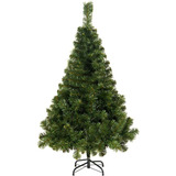 Arbol De Navidad Canadian Extra Lujo 1.20m. Pie Metal-sheshu Color Verde