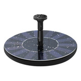 . 16cm Mini Fuente De Agua Solar Flotante Para Jardínpiscina