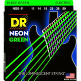 Dr Strings Hi-def Neon Cuerdas Para Guitarra Eléctrica