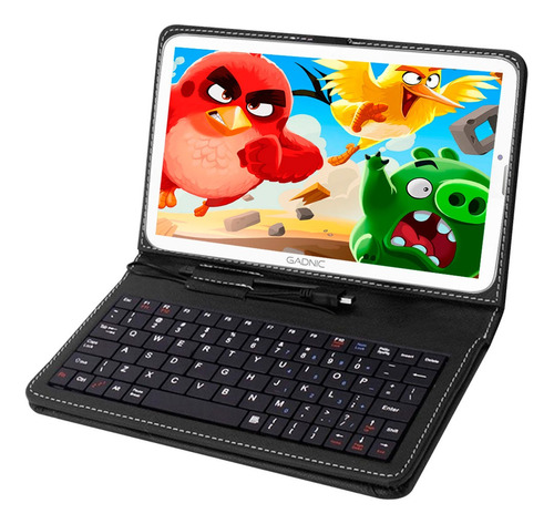Tablet Gadnic 10 Gamer Kids Niños Con Chip Celular 3g + Funda Con Teclado