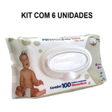 Kit Personalidade Baby Total Care C/ 6 Pacotes De 100un Cada