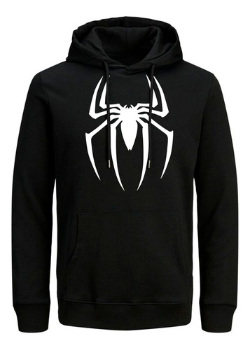 Buzo Chompa Hoodies Spiderman 100% Algodon Perchado 01