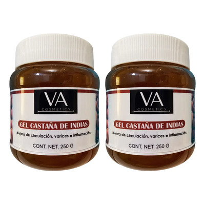 Gel Castaño Indias Desvanece Varices, Ayuda Circulacion 2pz | Meses sin interés