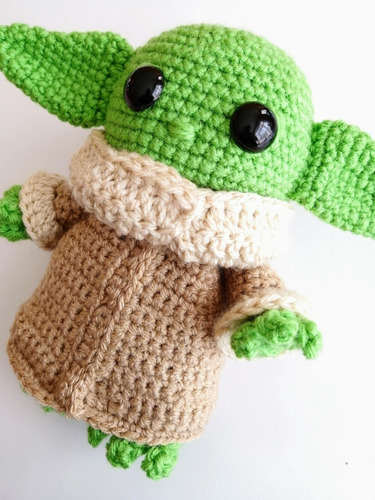 Baby Yoda Amigurumi Grogu Tejido A Mano