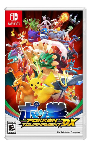 Pokkén Tournament Dx  Nintendo Switch  Físico - Novo