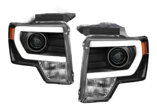 Faros Led Drl Ford F-150 Lobo 2009 2010 2011 2012 2013 2014