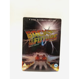 Back To The Future Trilogy 4 Dvd Steelbook Solo En Inglés