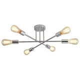 Lámpara De Techo Mid Century, Candelabro Sputnik Ajustable D