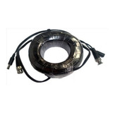 Cable Siames 20 Metros Para Camaras Seguridad Cctv Bnc Vid P