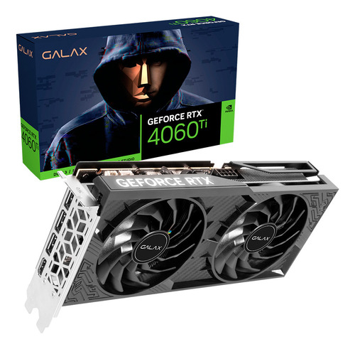 Placa De Vídeo Galax Geforce Rtx 4060 Ti 8gb Gddr6 128 Bits