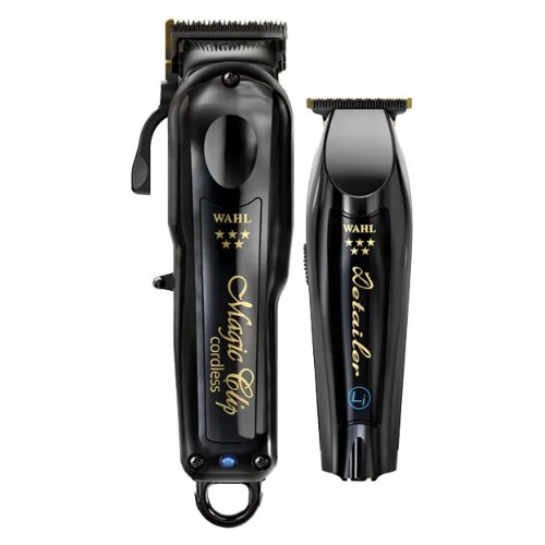 Wahl Cordless Barber Combo Black Magic Clip + Detailer Li