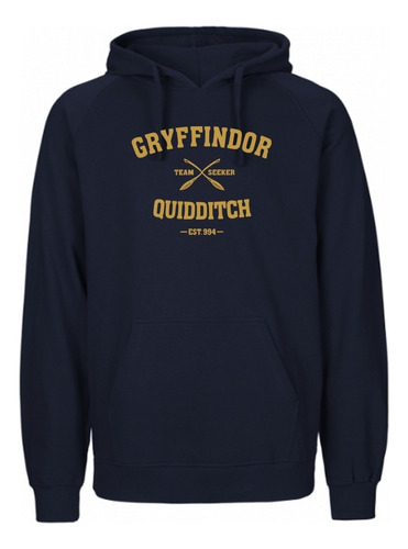 Sudadera Harry Potter Quidditch Hoodie Hombre Mujer