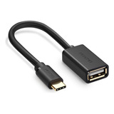 Adaptador Cable Otg Tipo C A Usb 3.0 5gbps Para Celular Mac