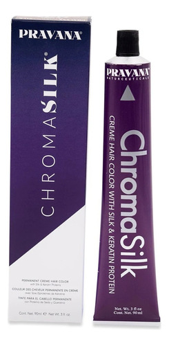  Tintes Pravana Chromasilk Gama Completa Tono 6n Rubio Oscuro