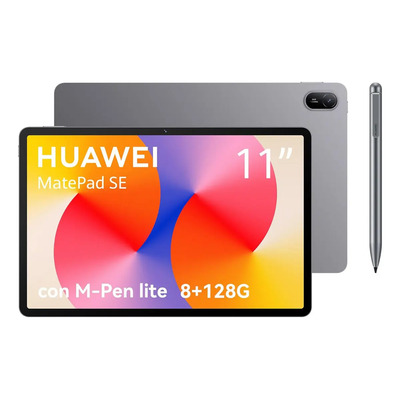 Tablet Huawei Matepad SE 11 8gb+128gb Gris, M-Pencil Incluido, Pantalla FullView de 11”, Superbatería de 7700 mAh, Wi-Fi\u002FBluetooth | Meses sin interés